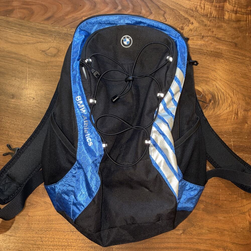 BMW Athletics Backpack Black / Blue Medium Size OGIO